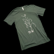 Load image into Gallery viewer, Green Wagon Tees (Garlic Scape) - Adult