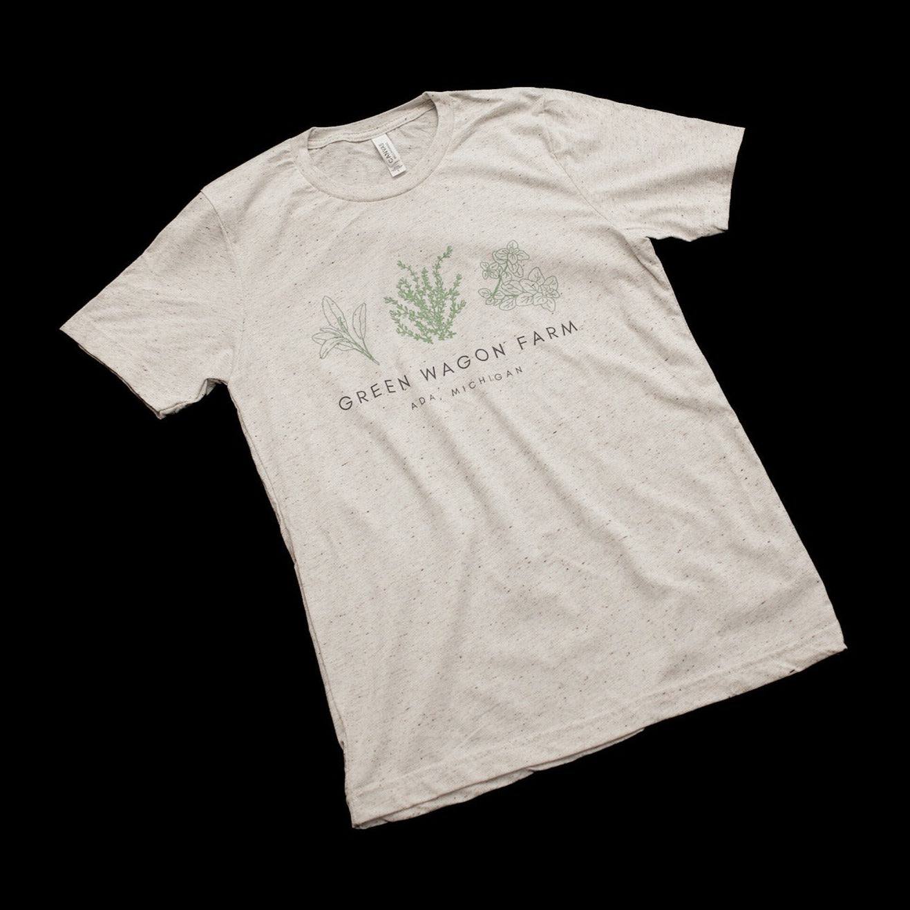 Grown Not Flown T-Shirt - Sage Green — Terra Farms